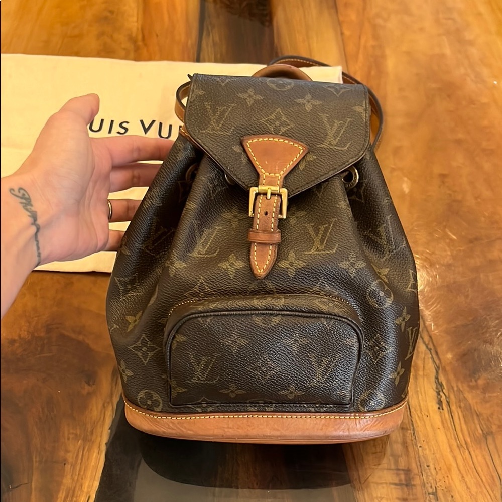 Louis Vuitton Mini Montsouris backpack monogram
